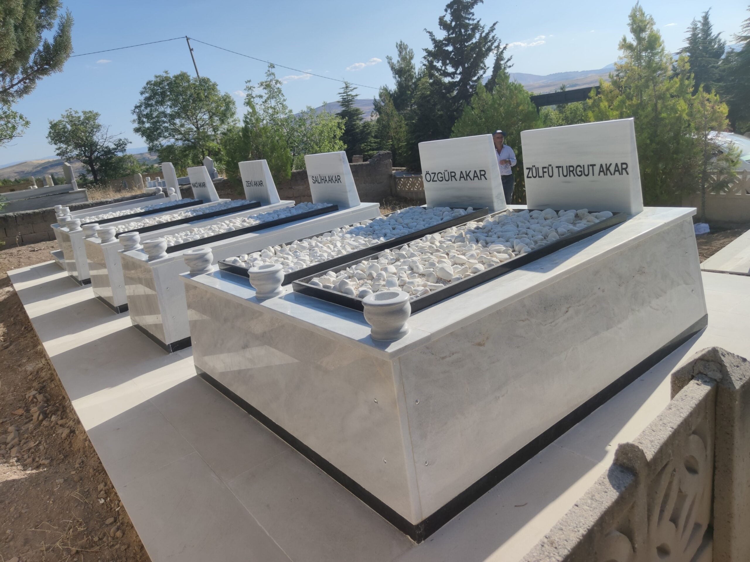 Ankarada Hazır Mezar Taşları